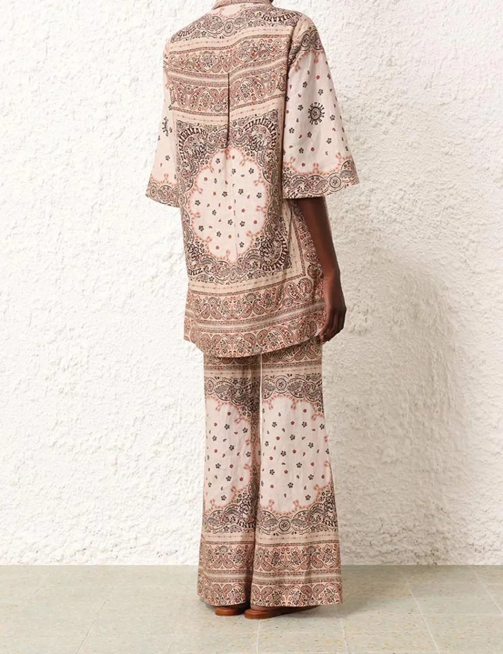 ZIMMERMANN Tunic Mini Dress-Women Dresses