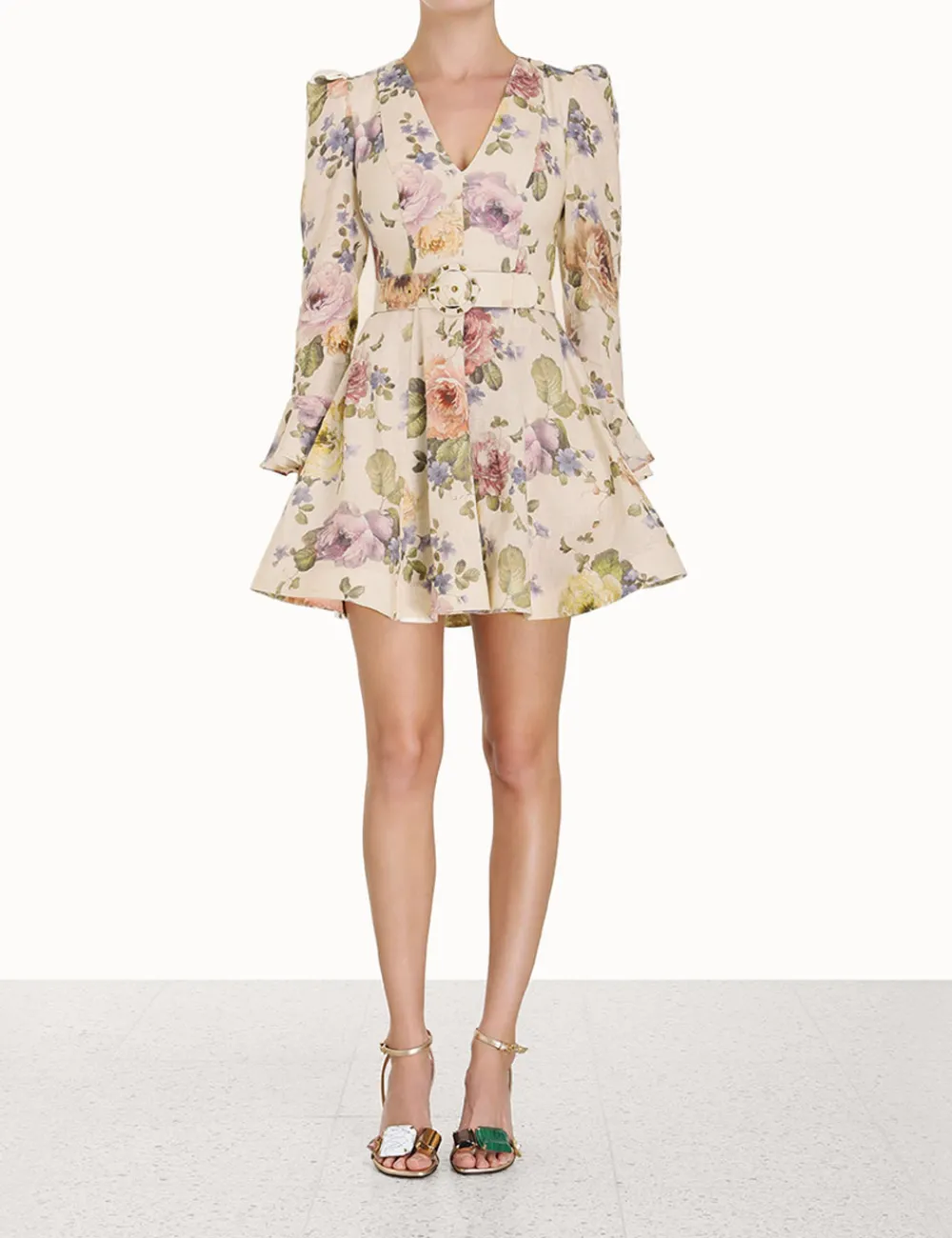 ZIMMERMANN Luminosity Mini Dress-Women Dresses