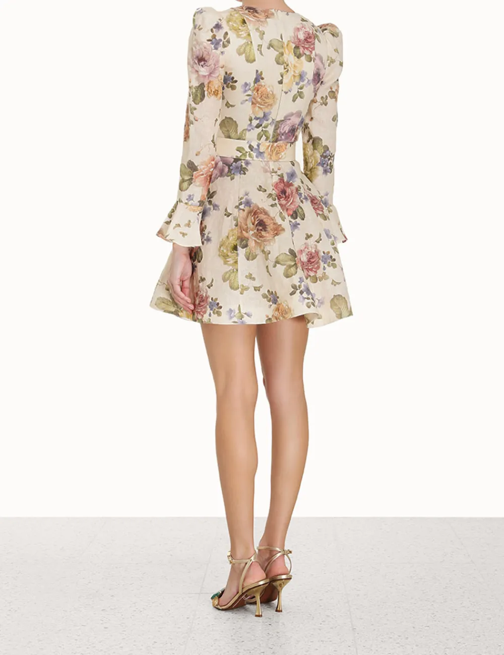 ZIMMERMANN Luminosity Mini Dress-Women Dresses