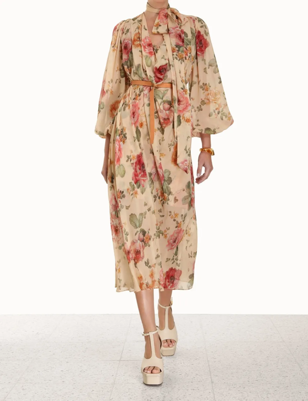 ZIMMERMANN Luminosity Billow Dress-Women Luminosity