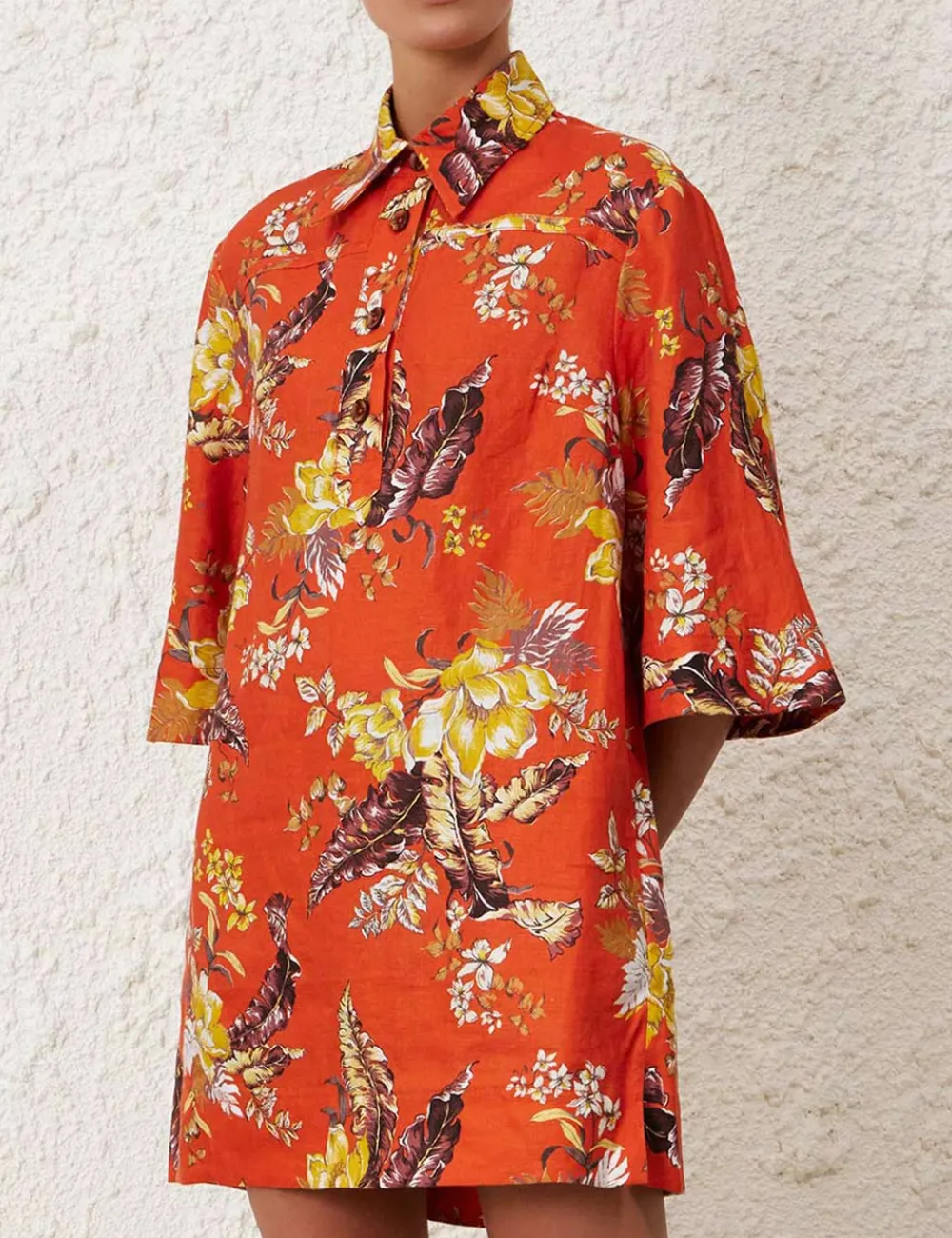 ZIMMERMANN Matchmaker Tunic Dress-Women In Focus