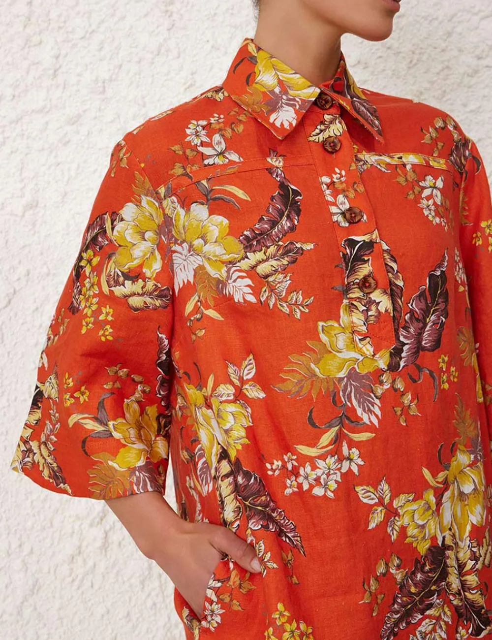 ZIMMERMANN Matchmaker Tunic Dress-Women In Focus