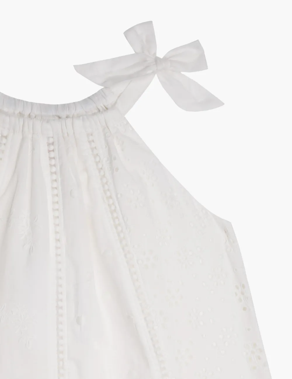 ZIMMERMANN Devi Lace Halter Dress-Women Clothing