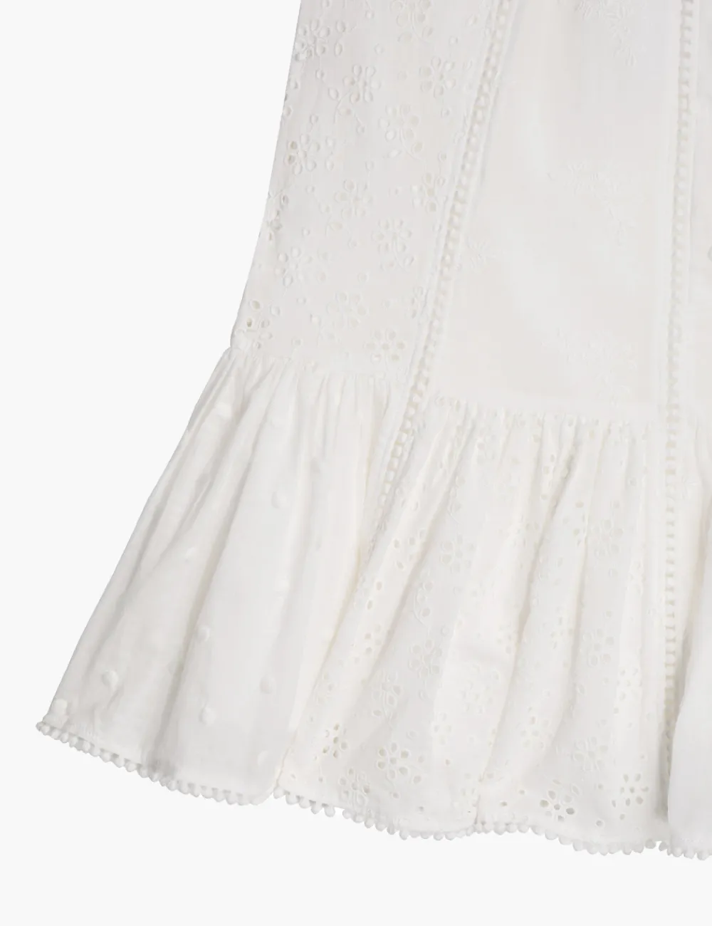 ZIMMERMANN Devi Lace Halter Dress-Women Clothing