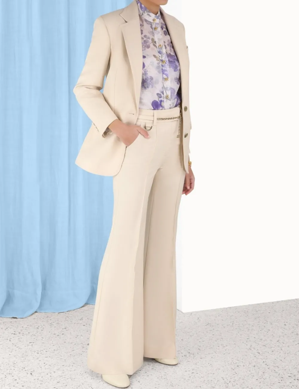 ZIMMERMANN Lyrical Tailored Jacket-Women Jackets & Coats