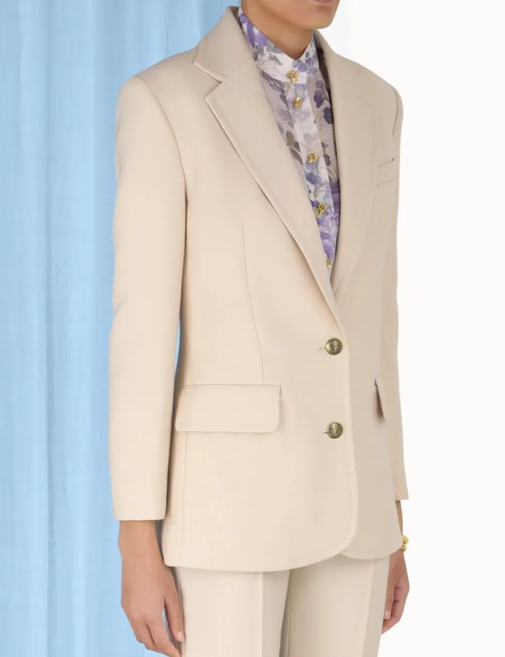 ZIMMERMANN Lyrical Tailored Jacket-Women Jackets & Coats