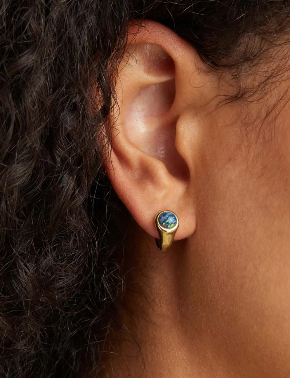 ZIMMERMANN Austral Mini Signet Hoop-Women Jewellery