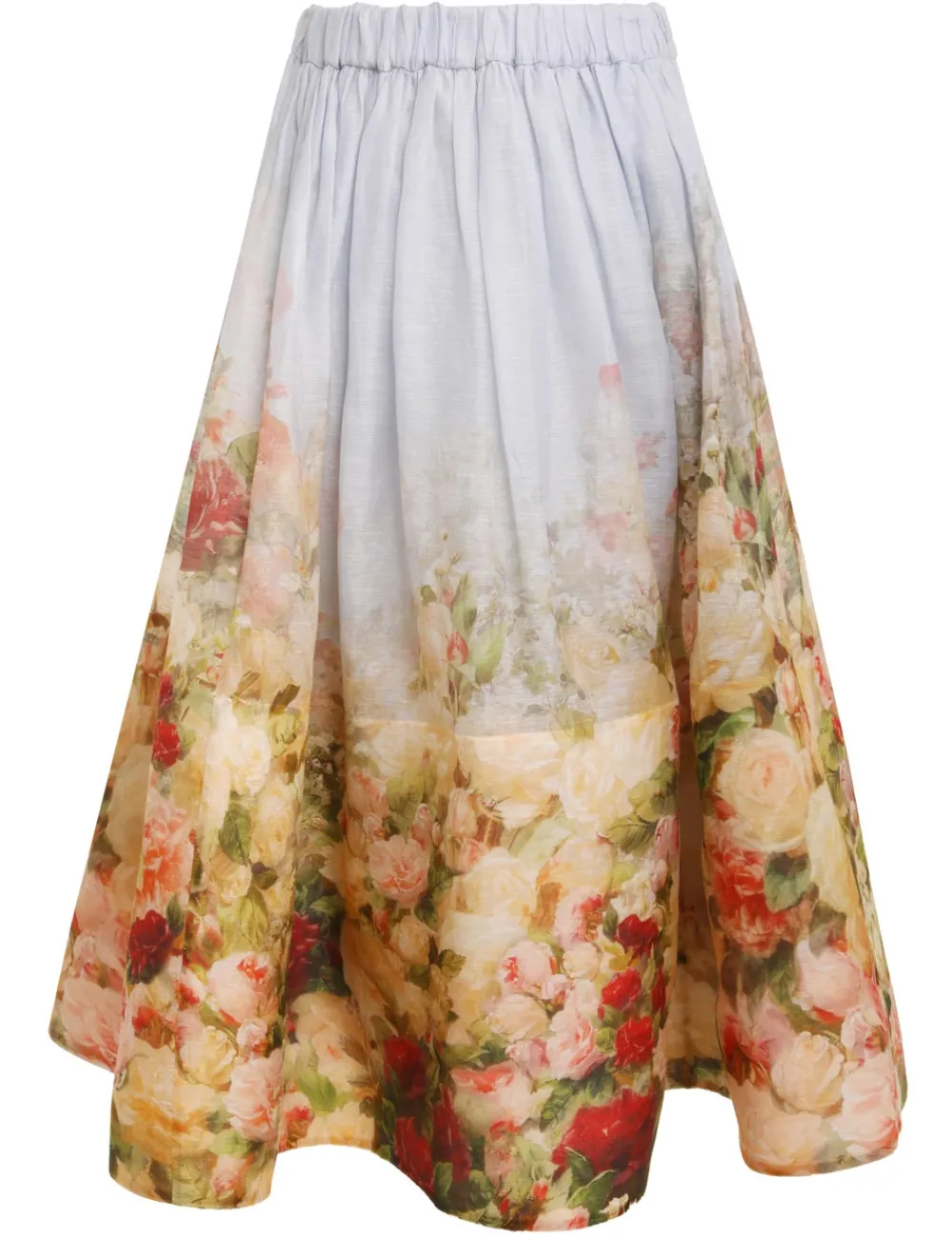 ZIMMERMANN Luminosity Midi Skirt-Women Skirts