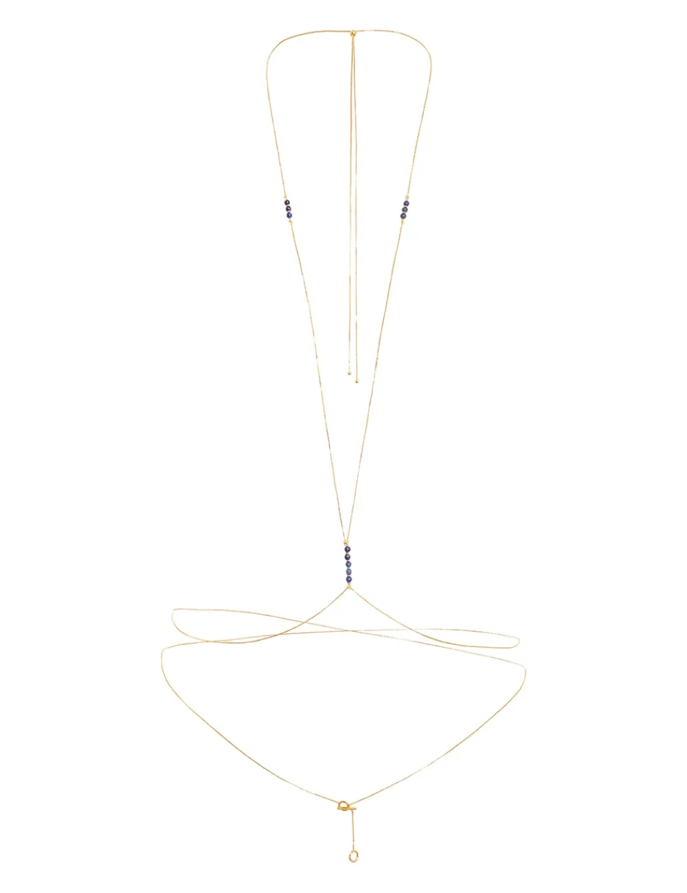 ZIMMERMANN Fine Collage Body Harness-Women Necklaces