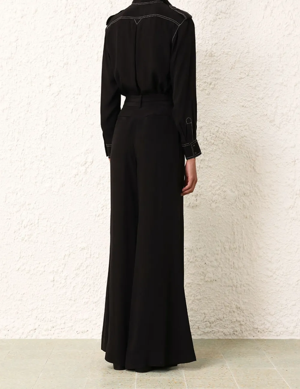 ZIMMERMANN Double Tuck Pant-Women Clothing