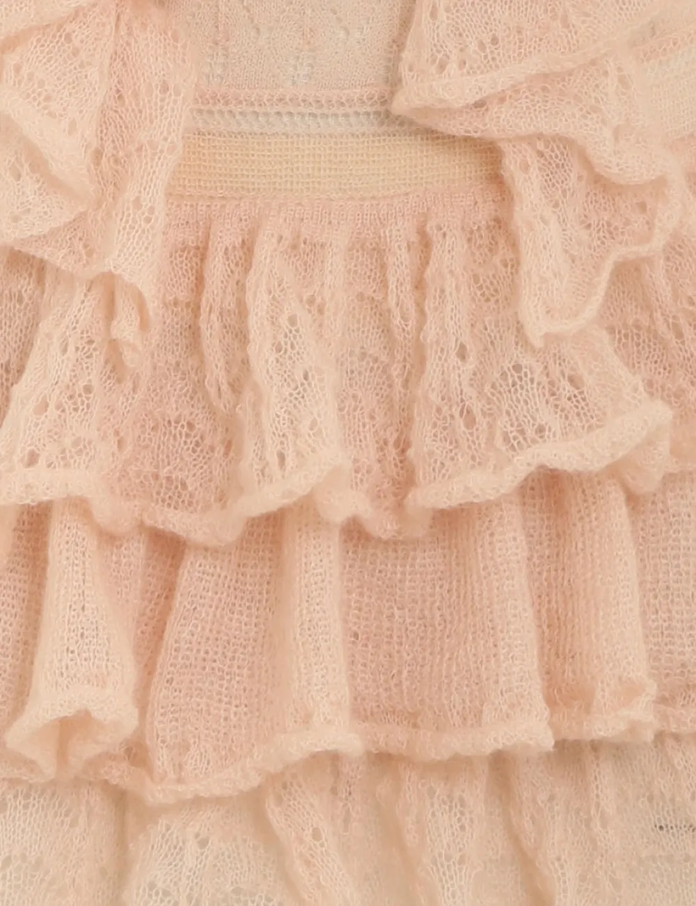 ZIMMERMANN Luminosity Frill V-Neck Top-Women Tops