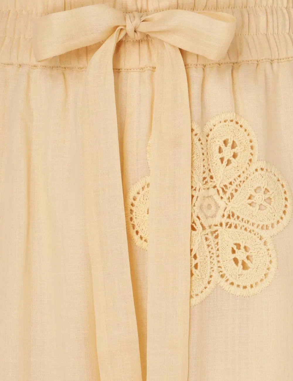ZIMMERMANN Acadian Embroidered Pant-Women Clothing