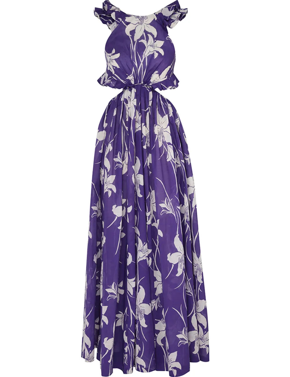 ZIMMERMANN Acadian Ruffle Maxi Dress-Women Clothing