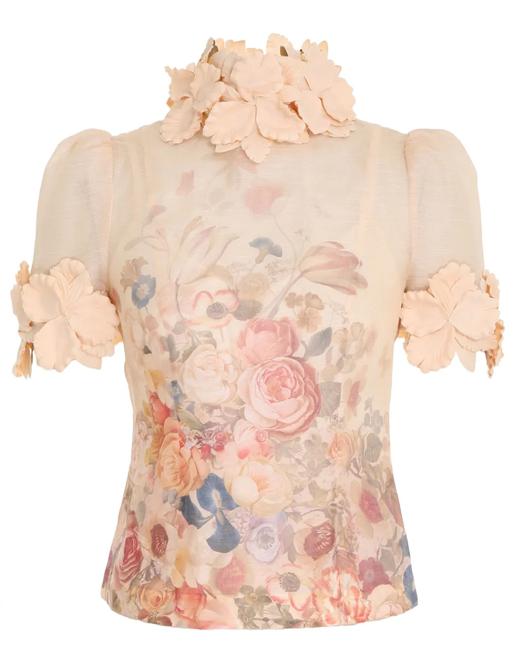 ZIMMERMANN Luminosity Liftoff Flower Top-Women Luminosity