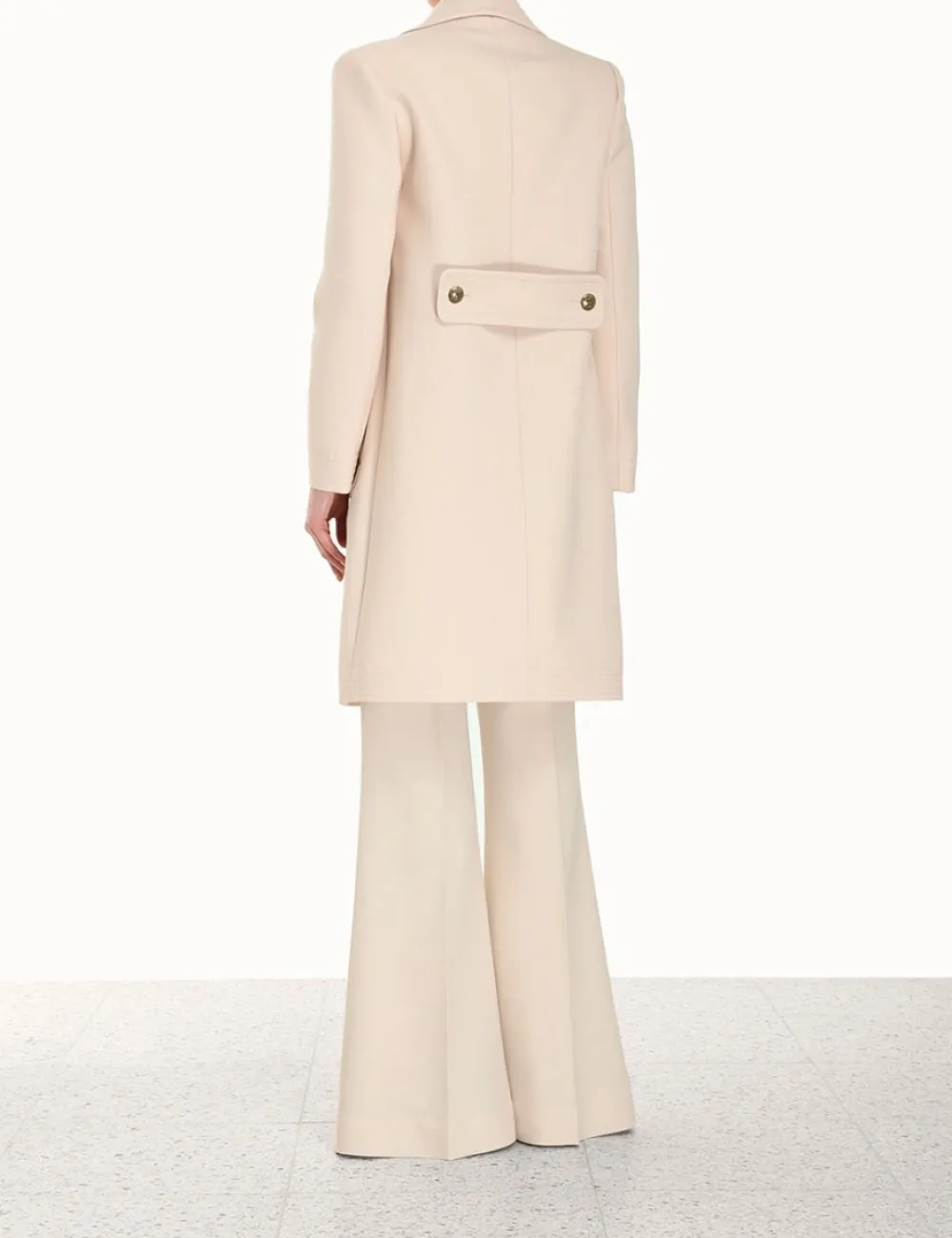 ZIMMERMANN Lyrical Patch Pocket Coat-Women Jackets & Coats