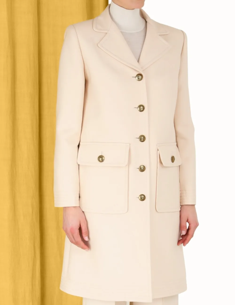 ZIMMERMANN Lyrical Patch Pocket Coat-Women Jackets & Coats