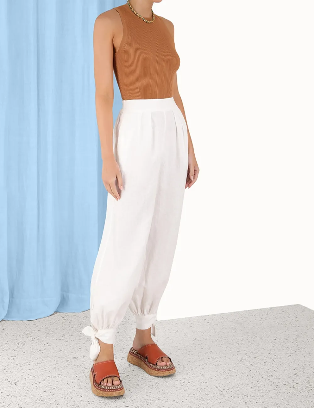 ZIMMERMANN Raie Harem Pant-Women Shorts & Pants