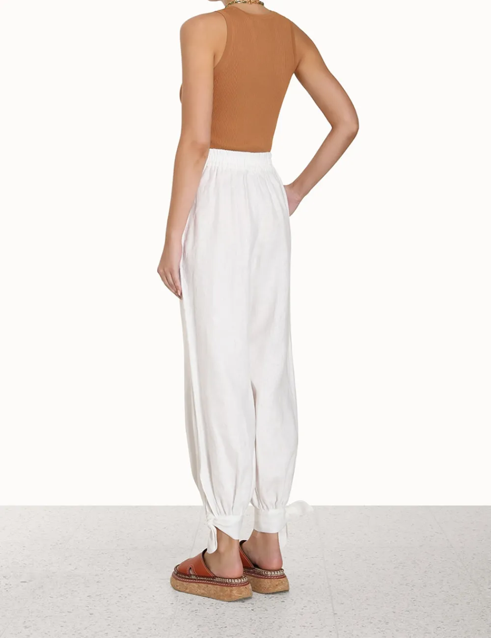 ZIMMERMANN Raie Harem Pant-Women Shorts & Pants