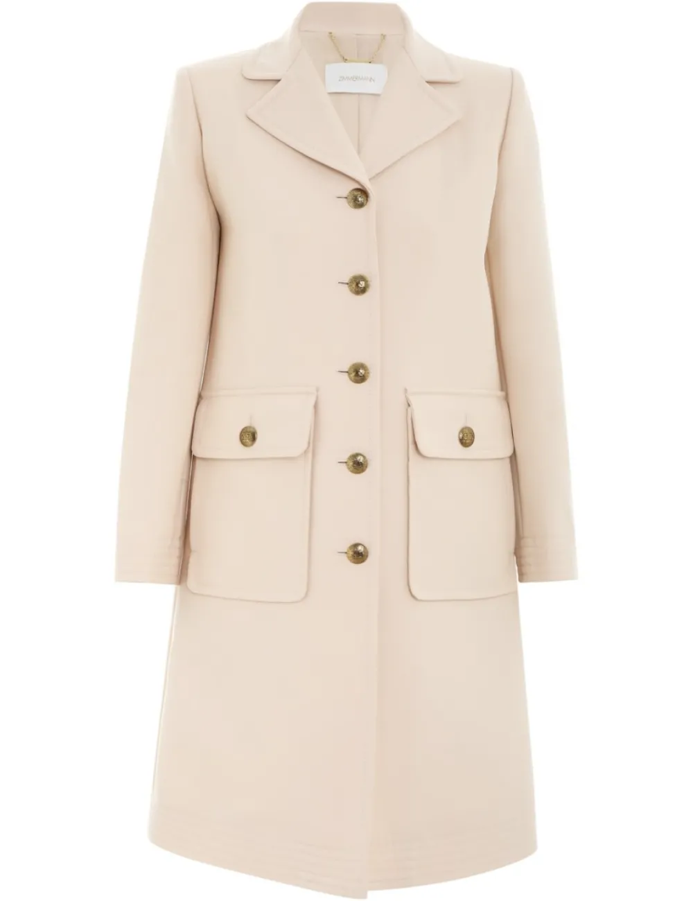 ZIMMERMANN Lyrical Patch Pocket Coat-Women Luminosity