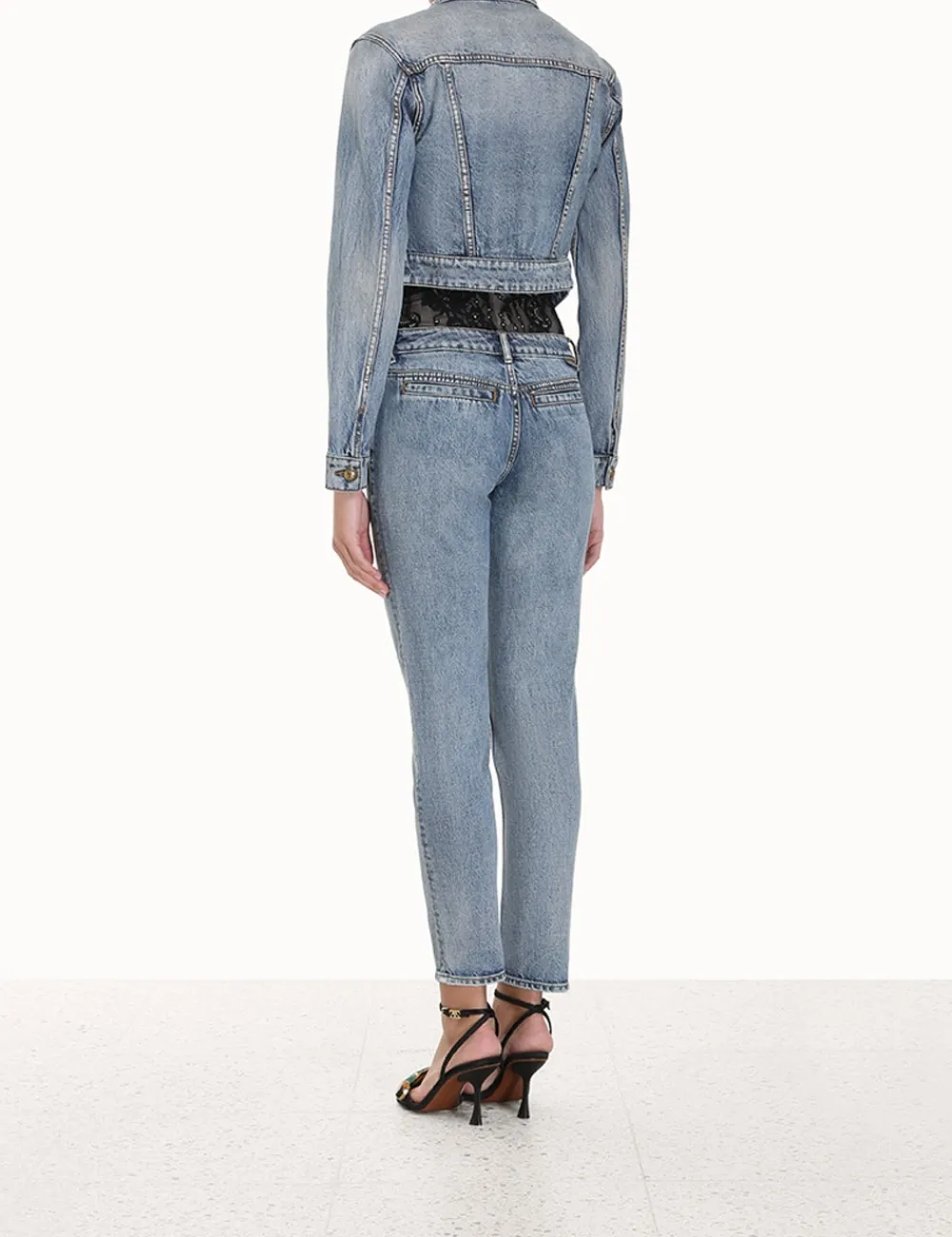 ZIMMERMANN Luminosity Stovepipe Jean-Women In Denim