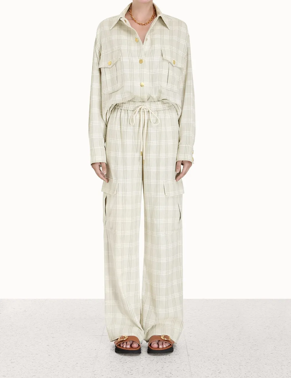 ZIMMERMANN Luminosity Check Track Pant-Women Luminosity