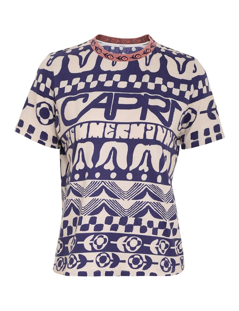 ZIMMERMANN Capri Straight Fit Tee-Women Tops