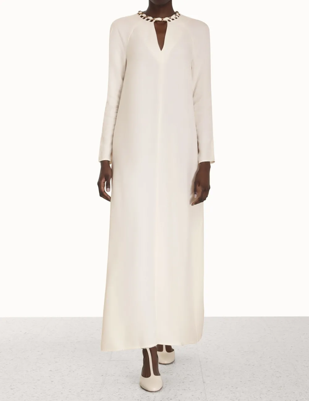 ZIMMERMANN Chain Embellished Maxi-Women Dresses