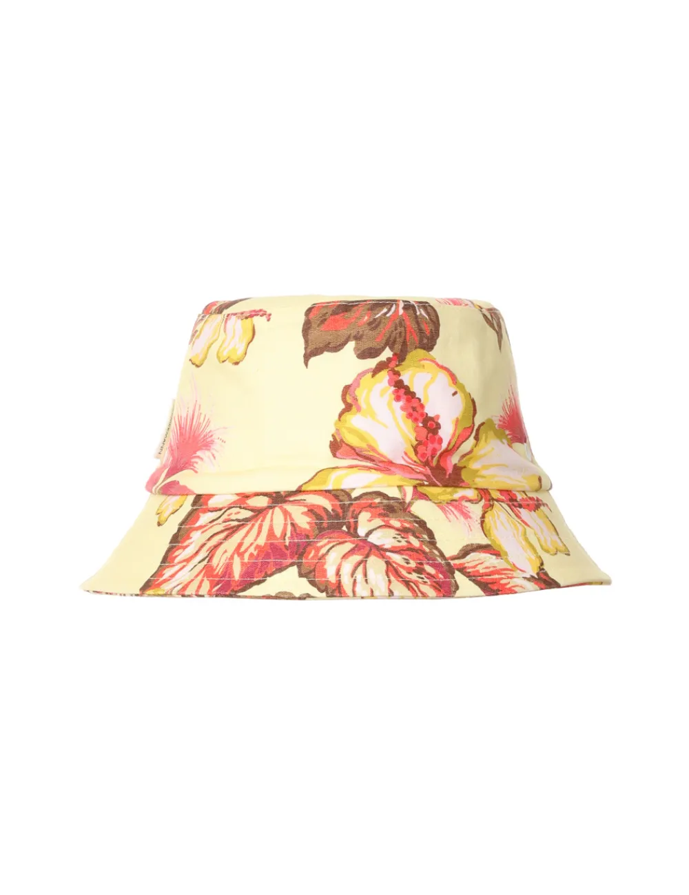 ZIMMERMANN Printed Canvas Bucket Hat-Women Hats
