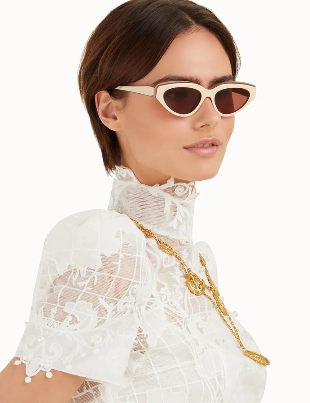 ZIMMERMANN Inconcert Oval-Women Sunglasses