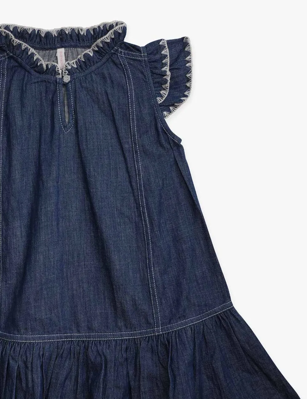 ZIMMERMANN Devi Denim Dress-Women Clothing