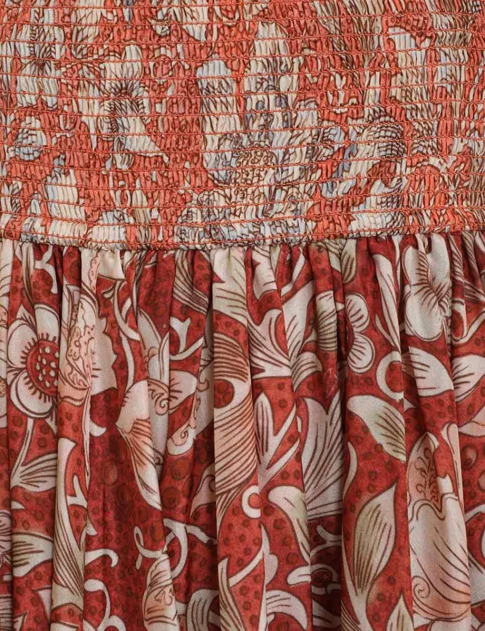 ZIMMERMANN Chintz Asymmetrical Skirt-Women Skirts