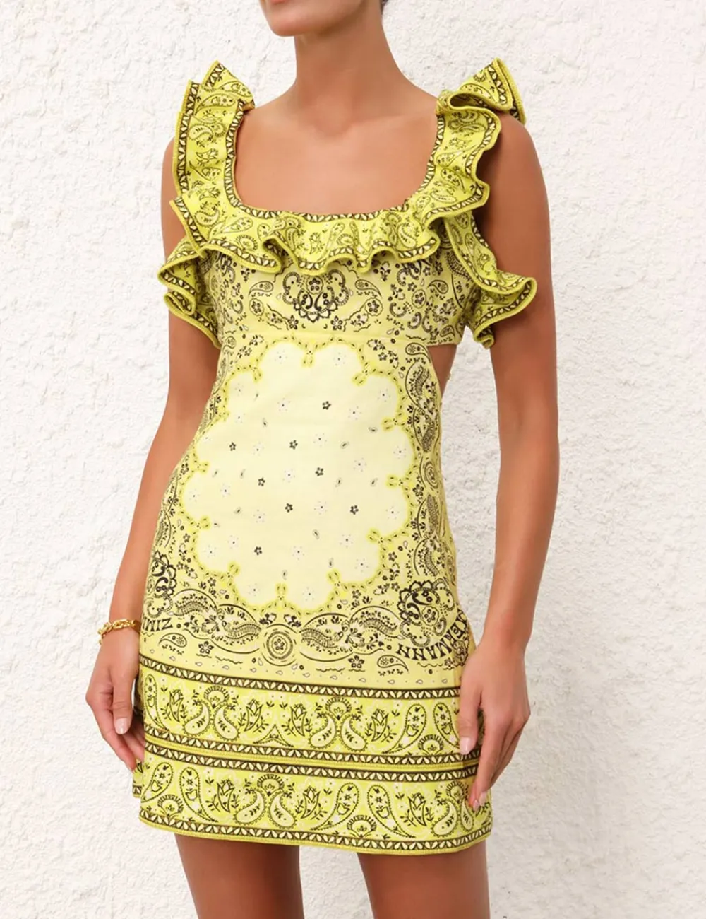 ZIMMERMANN Matchmaker Frilled Mini-Women Dresses