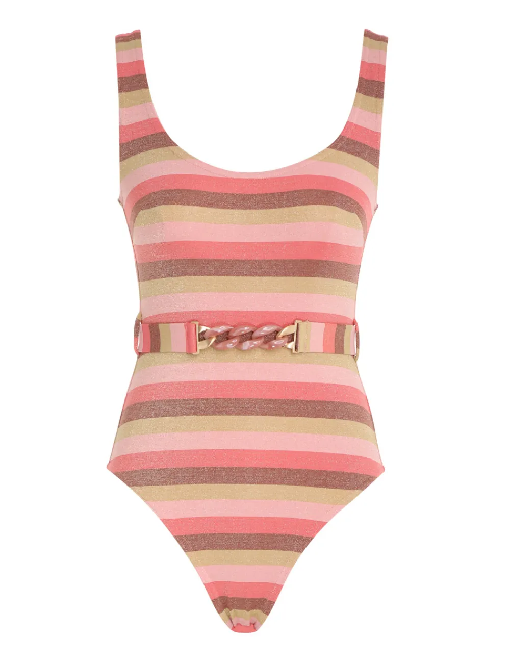 ZIMMERMANN Vacay Lurex Scoop 1Pc-Women One Pieces