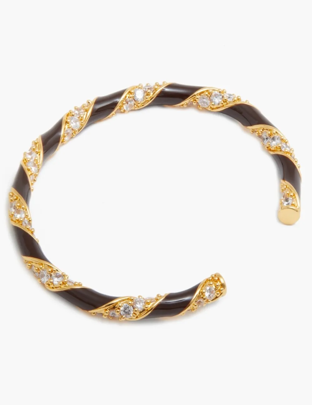 ZIMMERMANN Candy Stripe Pave Cuff-Women Bracelets
