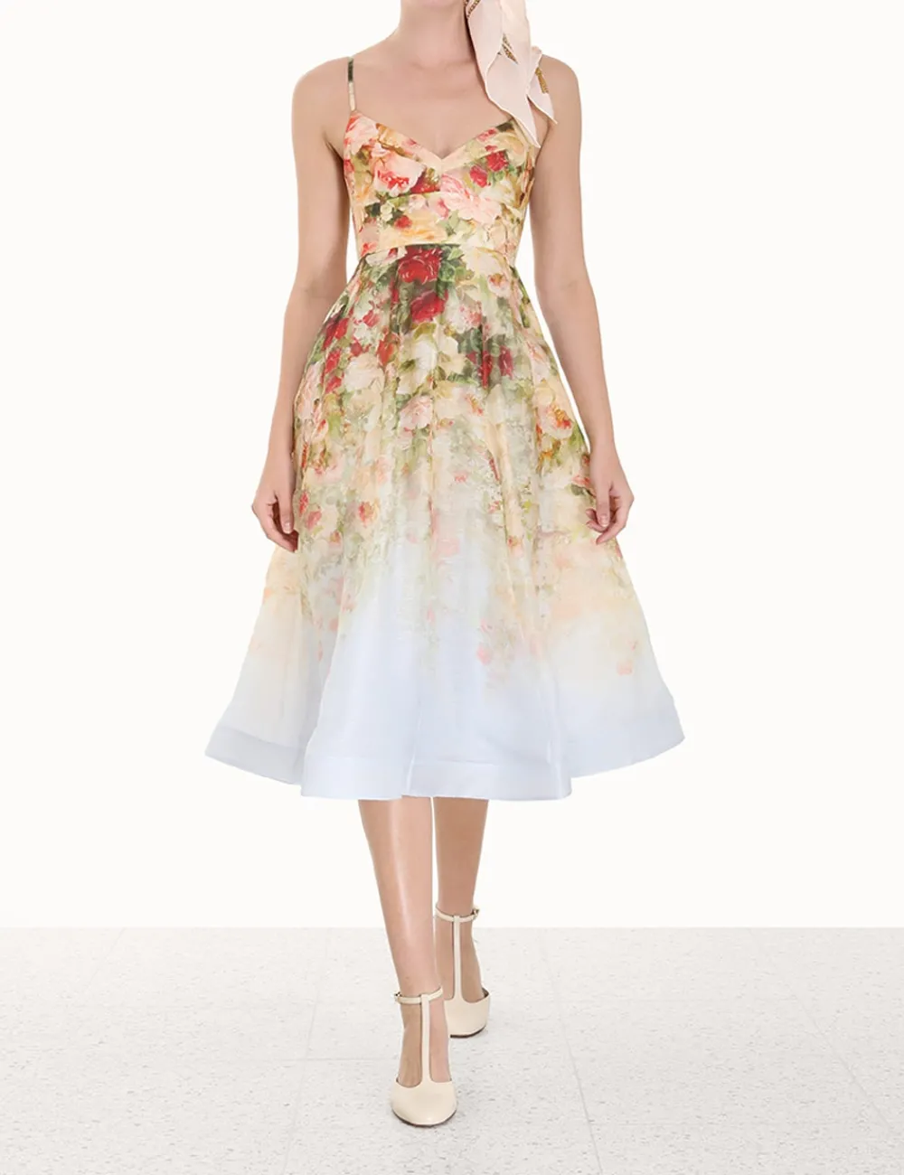 ZIMMERMANN Luminosity Picnic Dress-Women Clothing