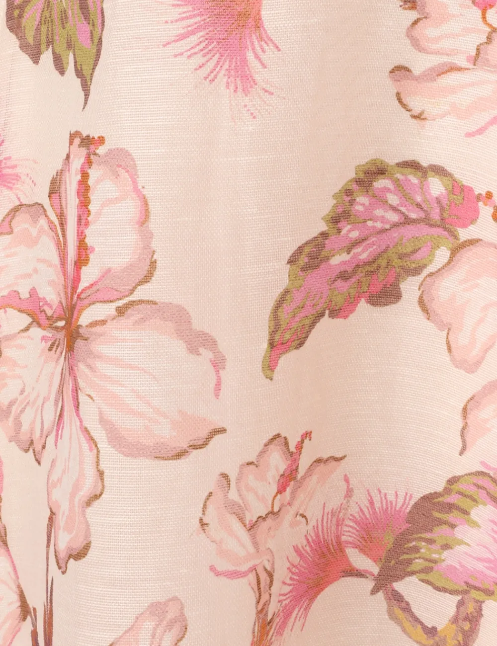 ZIMMERMANN Matchmaker Floral Midi Dress-Women Dresses