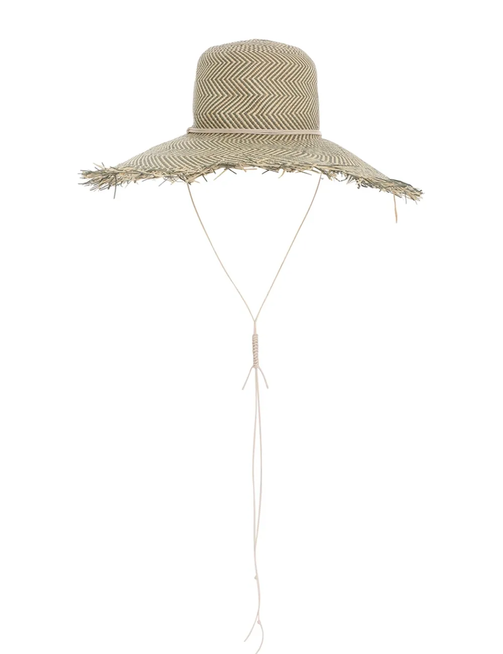 ZIMMERMANN Herringbone Wide Brim Hat-Women Accessories