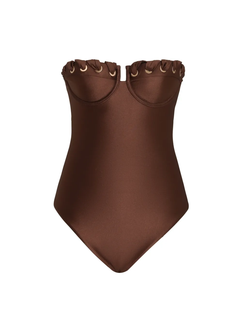 ZIMMERMANN Devi Eyelet Balconette 1Pc-Women One Pieces