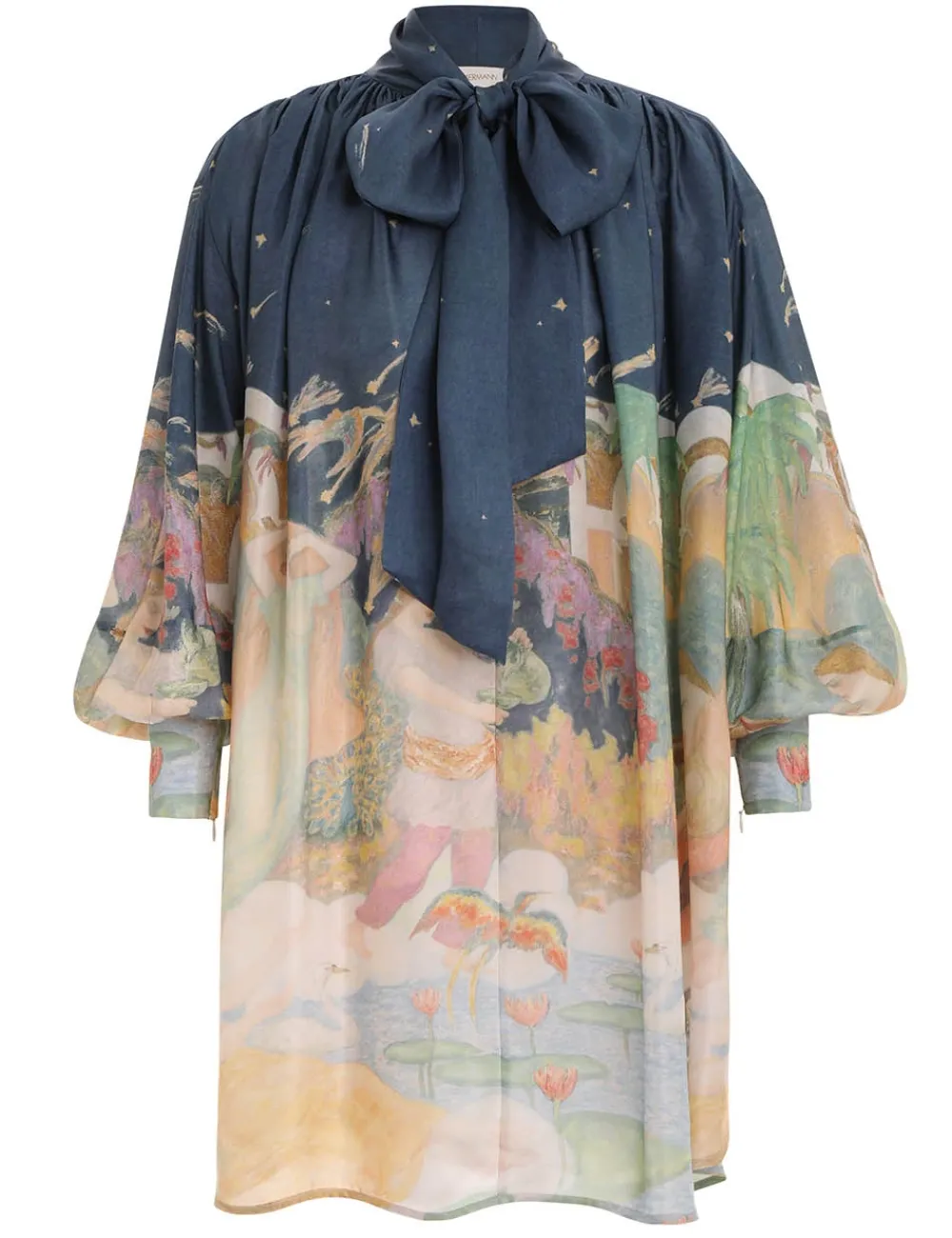 ZIMMERMANN Lyrical Barrel Mini Dress-Women Luminosity