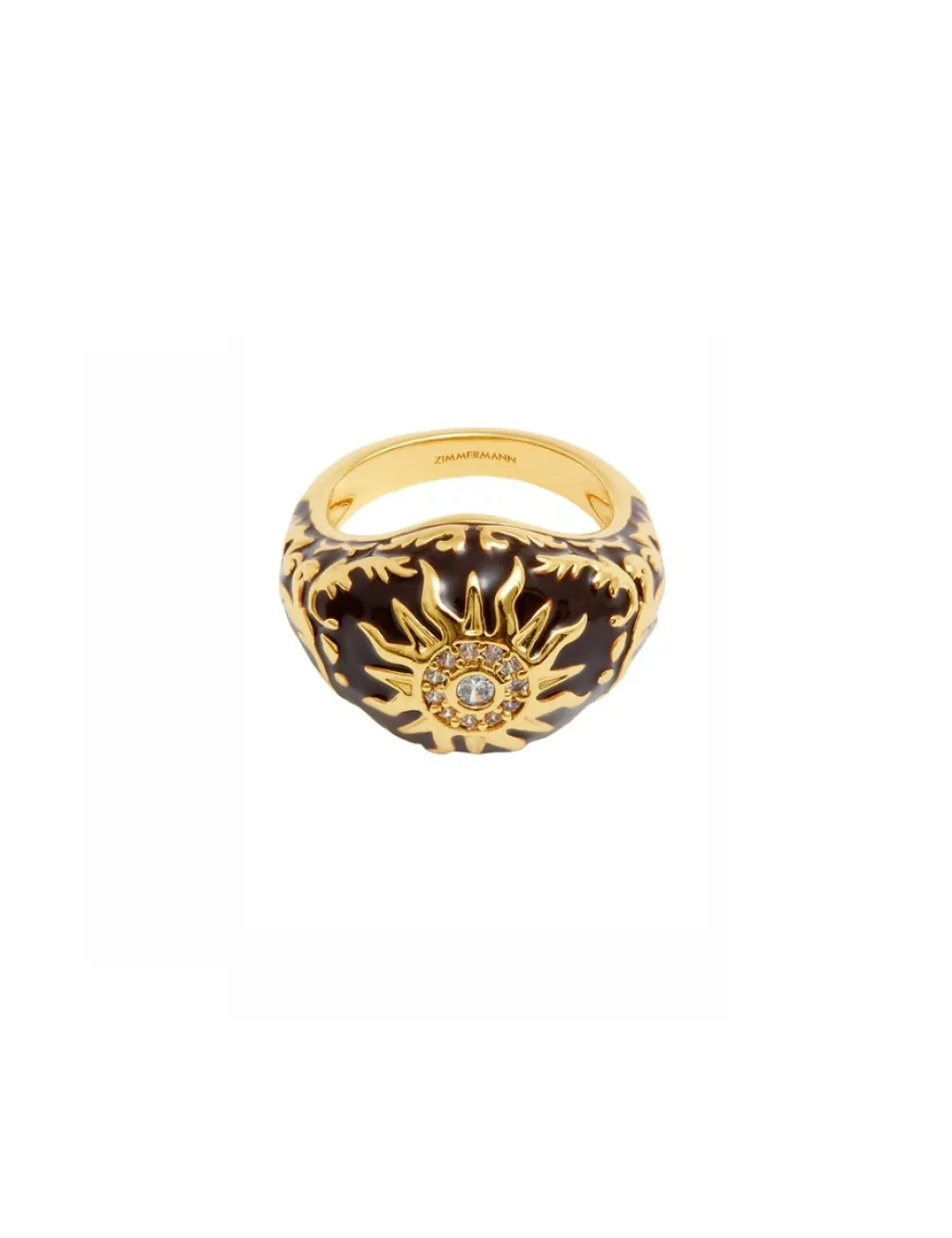 ZIMMERMANN Enamel Signet Ring-Women Jewellery