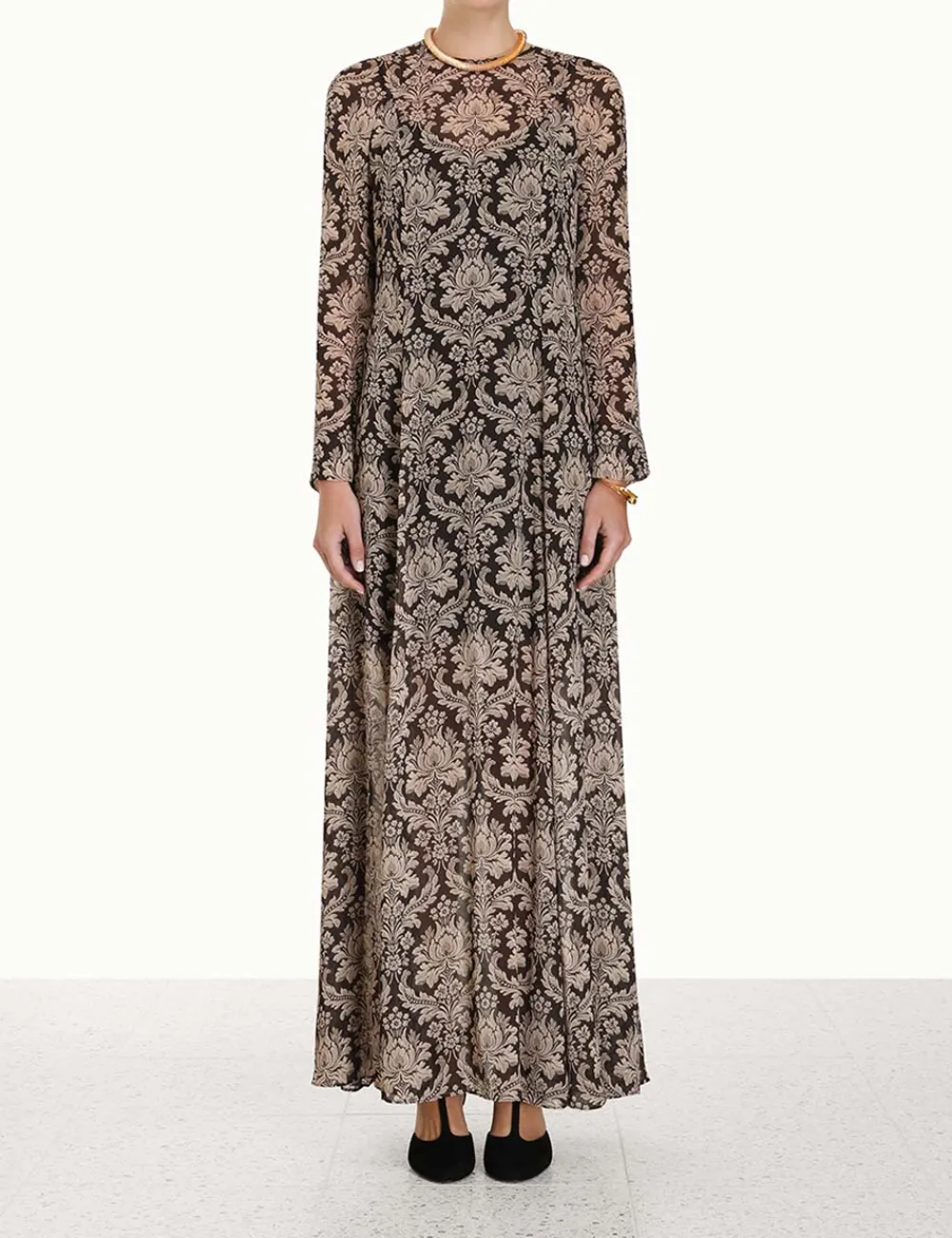 ZIMMERMANN Luminosity Sheath Dress-Women Clothing