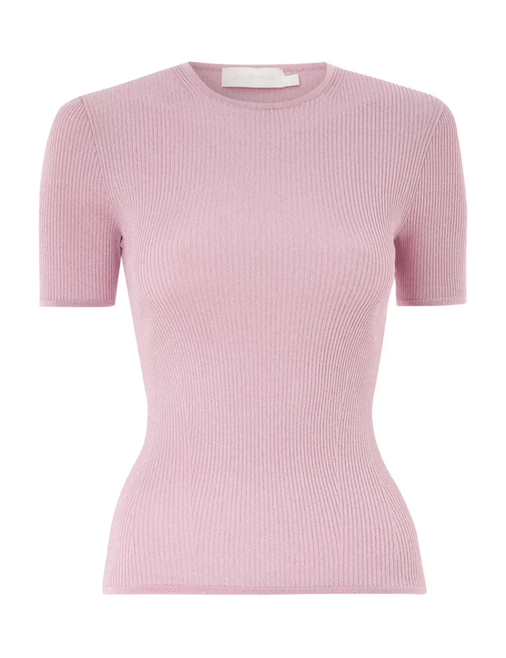 ZIMMERMANN August Rib T-Shirt-Women Tops