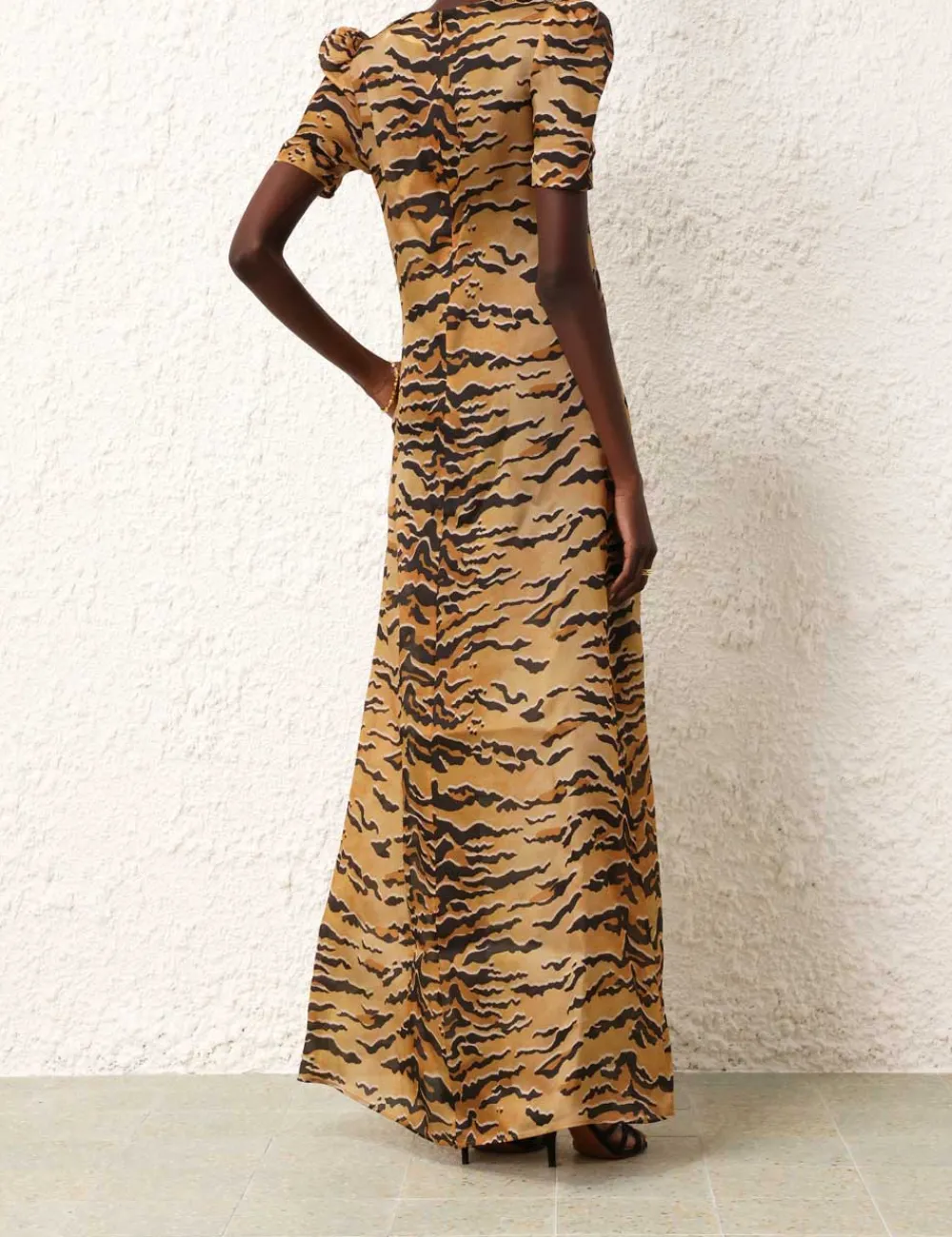 ZIMMERMANN Matchmaker Short Sleeve Maxi-Women Clothing