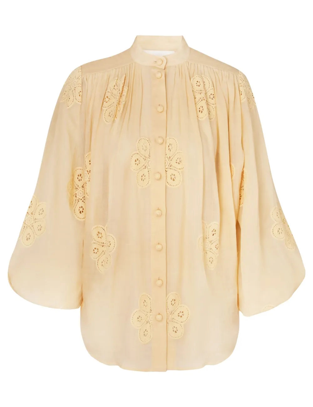 ZIMMERMANN Acadian Embroidered Blouse-Women Tops