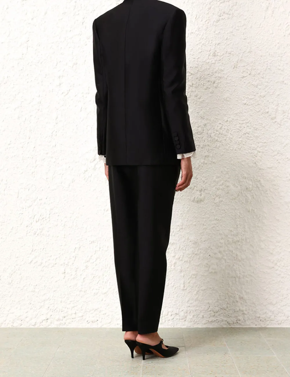 ZIMMERMANN Matchmaker Tuxedo Jacket-Women Clothing