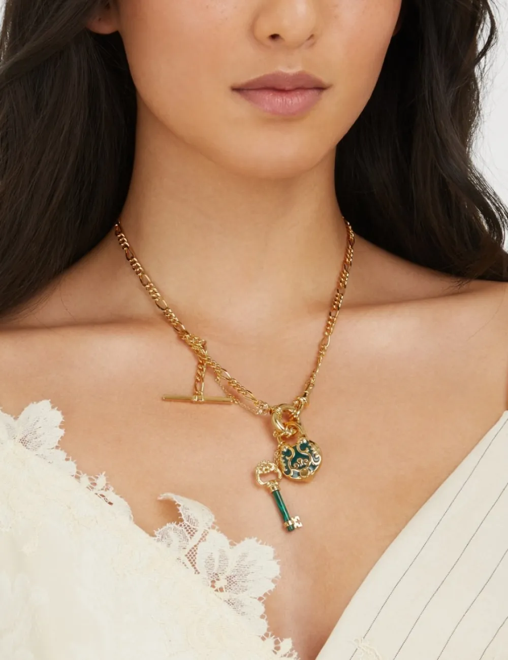 ZIMMERMANN Enamel Locket Necklace-Women Luminosity