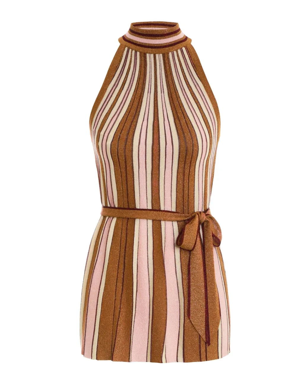 ZIMMERMANN Luminosity Lurex Halter Top-Women Luminosity