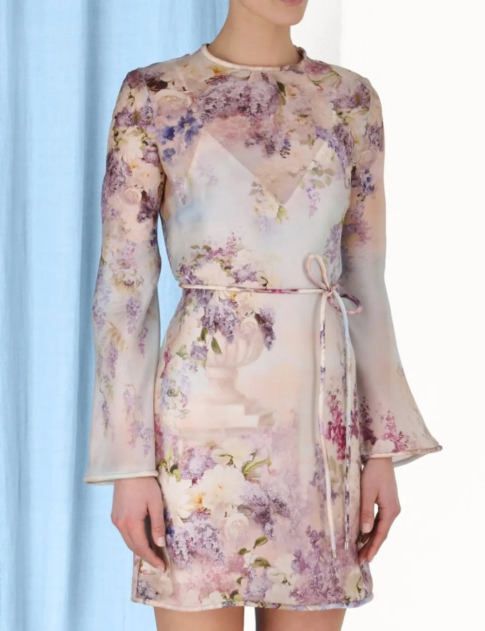 ZIMMERMANN Luminosity Bias Mini Dress-Women Clothing