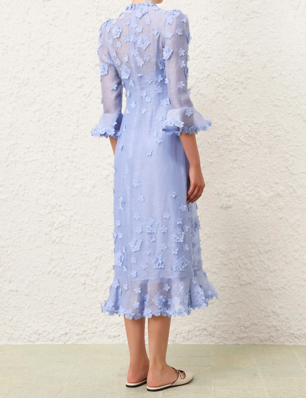 ZIMMERMANN Matchmaker Lift Off Midi-Women Dresses