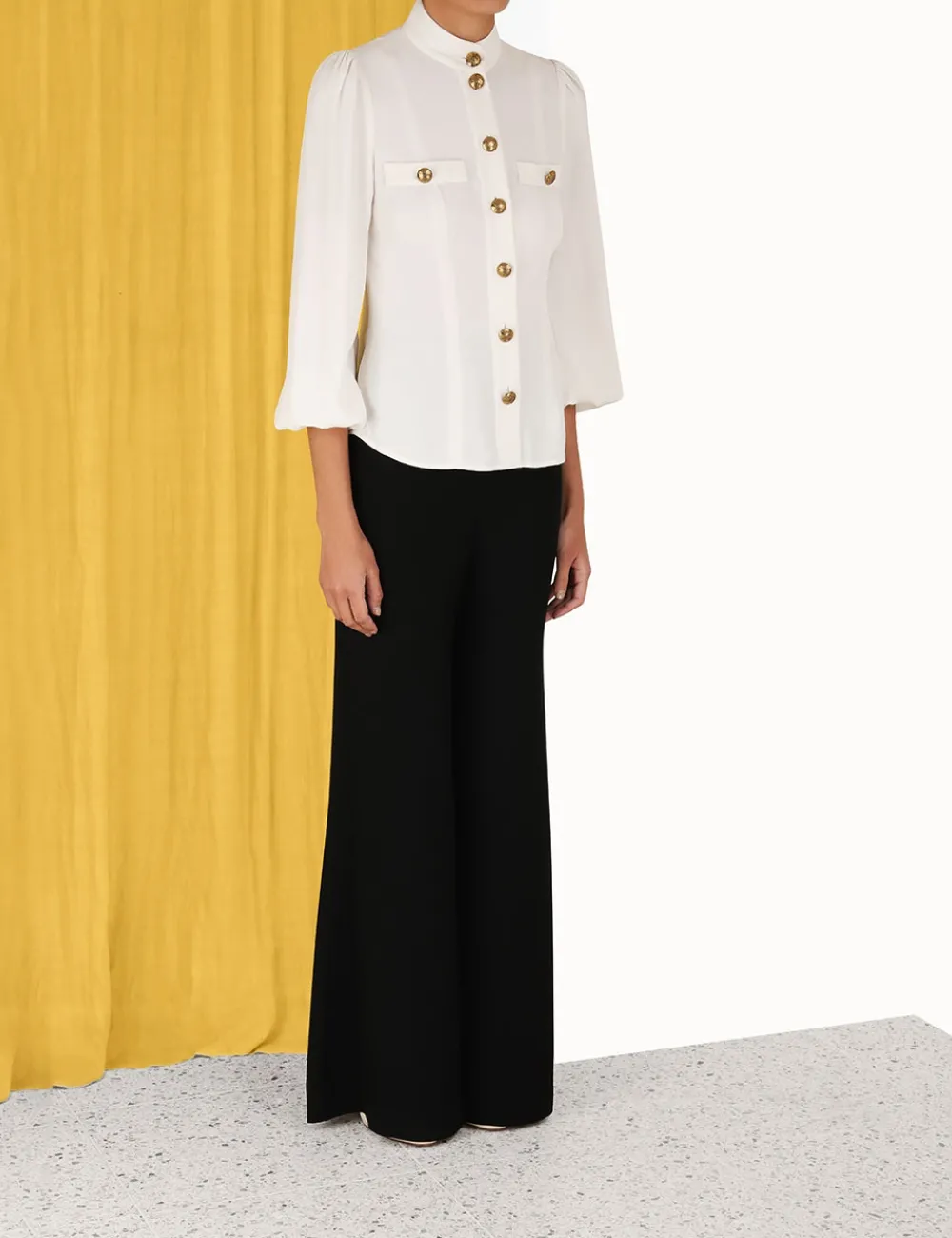 ZIMMERMANN Utility Body Shirt-Women Luminosity